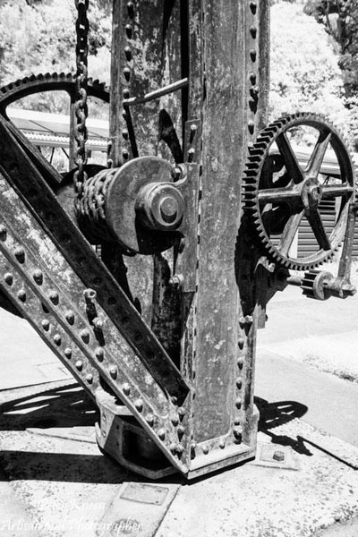 Heritage Crane at Cockatoo Island, Sydney