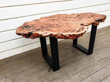 Item WGB13 Burl Coffee Table 96x65x50 cm high