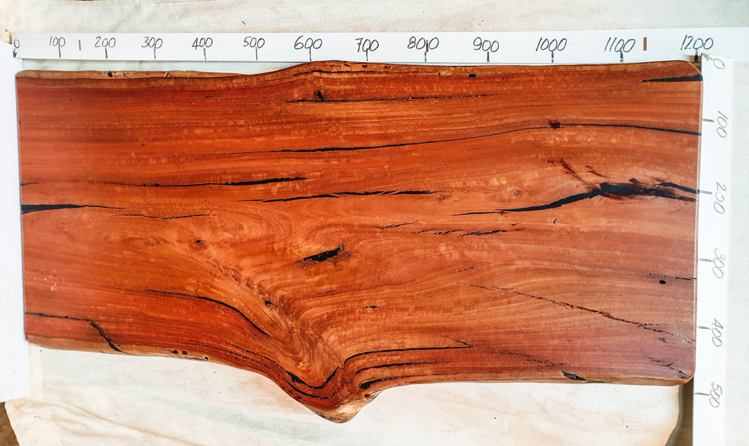 Red Gum Slab suitable for a coffee table